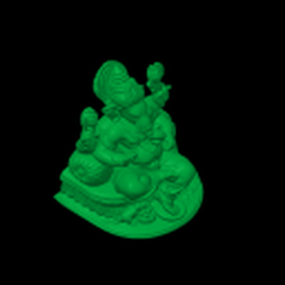 3d god ganesh architecture 3d print model - Mito3D