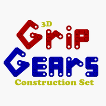 3d grip gears construction set gadget toy phone kids car ipad camera webcam 3d print model - Mito3D