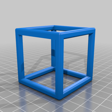 3d hollow casella blunt i lati art boks box caselle matematica arte 3d print model - Mito3D