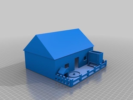 3d ev mimari bina tasarım inşaat malzemeler 3d print model - Mito3D