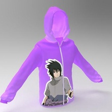 3d hoodie - 2 models fashion clothes cloth clothing character human body weapon furniture vehicle sword gun car poly stylized food animal tree anime cartoon 3d print model - Mito3D