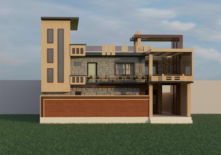 3d house design model Architecture 3dsmax 3dhousedesign architecture3d homedesign 3dmodel 3d print model - Mito3D
