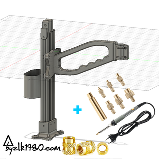 3d inserire calore stampa caldo stampa 3d inserire saldatura ferro 3d print model - Mito3D
