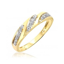 3d gioielli di file cad womens anello modello stl nozze Modello fidanzamento 3d print model - Mito3D