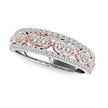 3d jewelry cad model beautiful wedding ring stl engagement 3d print model - Mito3D