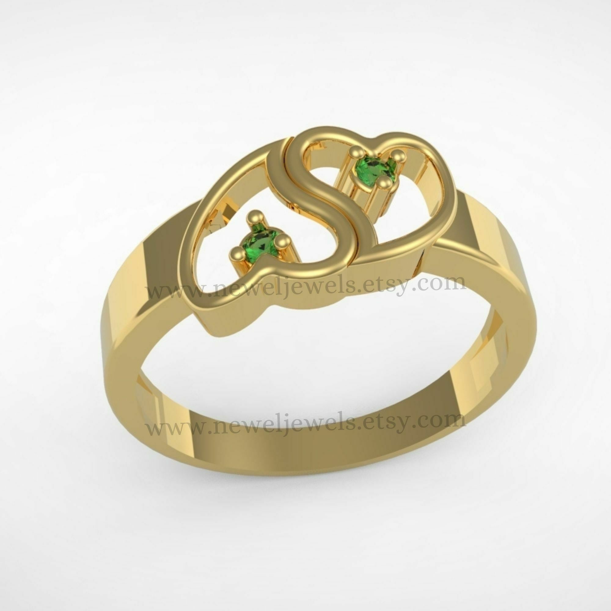 3d joyería joya corazón anillo modelo stl canalla expediente leva impresión digital 3D print model - Mito3D