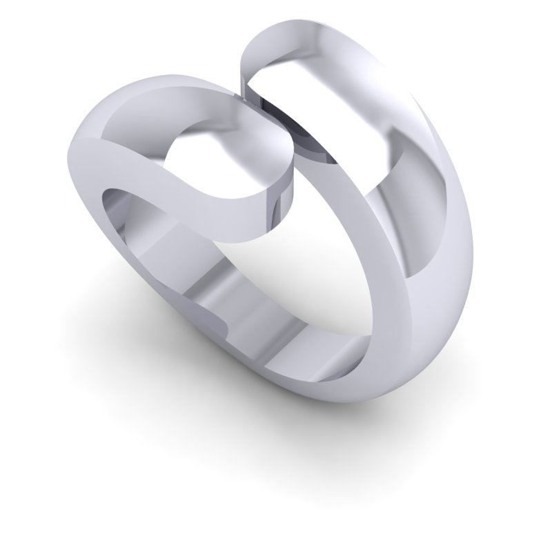 3d jewelry ring model 693-r stl cad file cam printing digital 3D print model - Mito3D