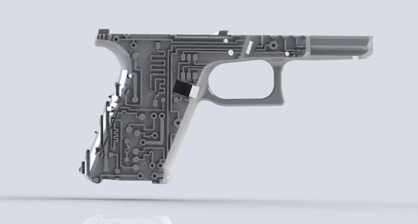 3d Johnny 5 FMDA 192 glock 19 pistola 9mm 3d print model - Mito3D