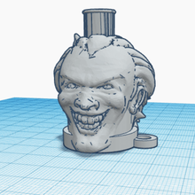 3d joker cachimba boquilla art de la pipa agua shisha bong 3d print model - Mito3D