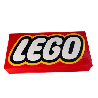 3d Lego logotipo logo3d enfeite 3d print model - Mito3D