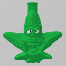 3d marihuana yaprağı memesi çeşitli nargile hooka püskürtme nozül hijyen shısa duman sigara nozzle bong shisha ortak tütün kaynatın yeşil esrar 3d print model - Mito3D