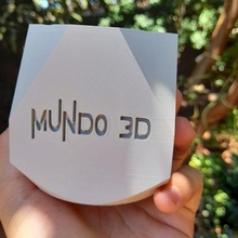 3d matt geometrisch nost3rd Kamerad 3d print model - Mito3D