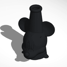 3d mickey mouse cachimba ağızlık sanat meme nargile shisha bong 3d print model - Mito3D