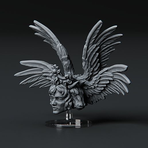 3d Miniatur Skulptur druckbar 3D print model - Mito3D