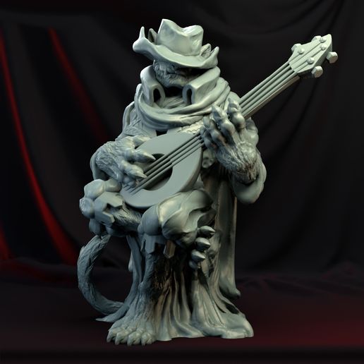 3d miniature sculpture imprimable 3D print model - Mito3D