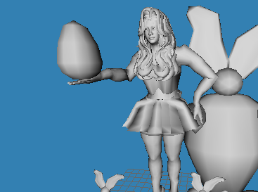 3d modèle Alice cultes pâques 3d print model - Mito3D