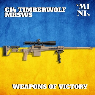 3d modèle c14 Timberwolf madame Ukraine militaire armée jeu guerre diorama Jeux pistolet 1 6 3d print model - Mito3D
