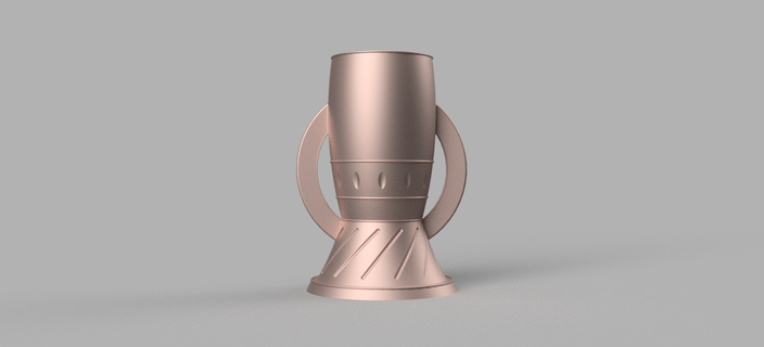 3d model competition trophy cup decoration gift present soccer sport 3d print model - Mito3D