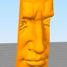 3d model david's nose architecture david michelangelo painter sculptor print printing etalonn separately designer clipping 3d print model - Mito3D