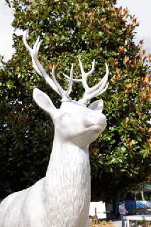 3d modello cervo figurina giardino casa cervo_figurin 3d print model - Mito3D