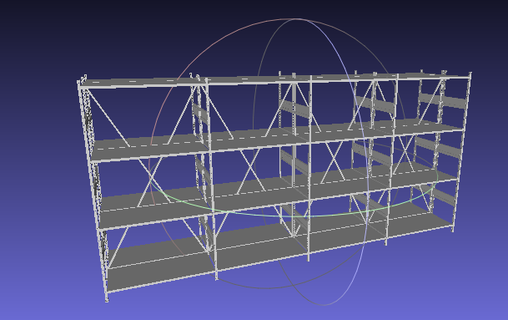 3d Modell Eiffel structur Architektur Metallstruktur 3d print model - Mito3D