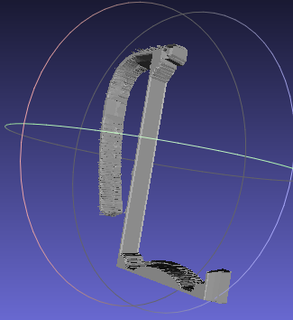 3d model handle 3d print model - Mito3D