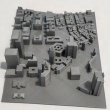 3d-Modell von manhattan tile 06 Architektur 3d print model - Mito3D