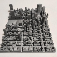 3d-Modell von manhattan tile 29 Architektur 3d print model - Mito3D