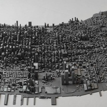 3d model manhattan fayans 01-46 mimarlık new york empire state şehir scyscrapers binalar manzara sanat 3d print model - Mito3D