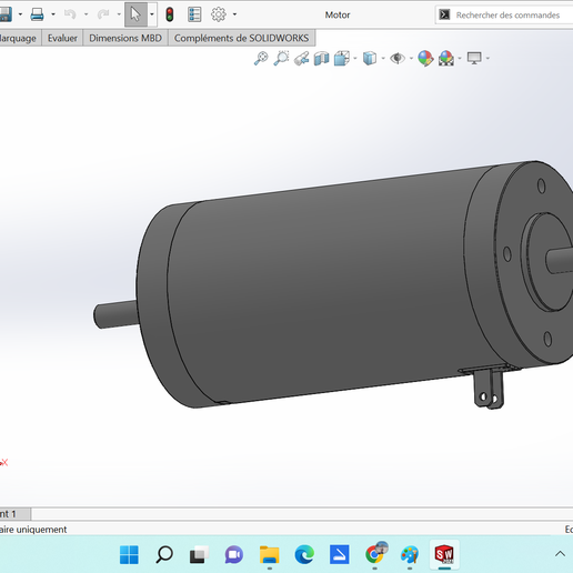 3d Modell Motor 3D print model - Mito3D