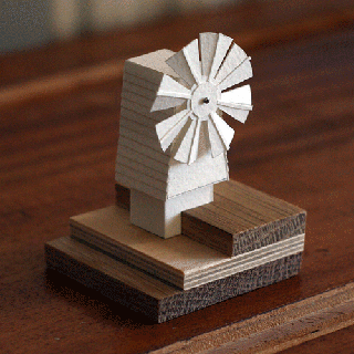 3d model old windmill Architecture windmill  3d print model - Mito3D