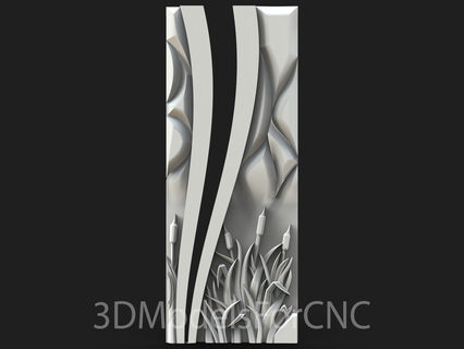3d model stl file cnc router laser & printer reeds 3d print model - Mito3D
