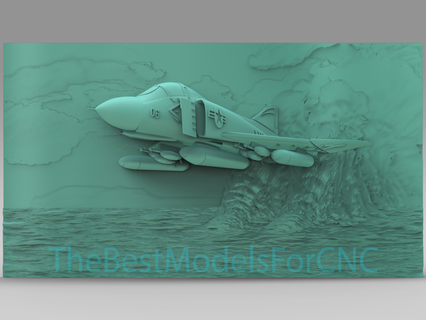 3d model stl file cnc router laser & printer sea beneath air force Art be helicopter strength 3d print model - Mito3D