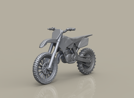 3d motocross modelo 3d print model - Mito3D