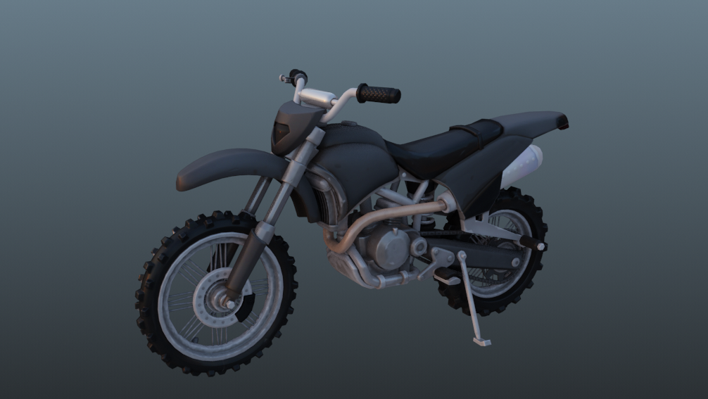 3d Motorrad 3D print model - Mito3D
