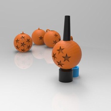 3d bocchino dragon z cachimba narghilè a goccia gadget ugello bong ball della serie tip goku 3d print model - Mito3D