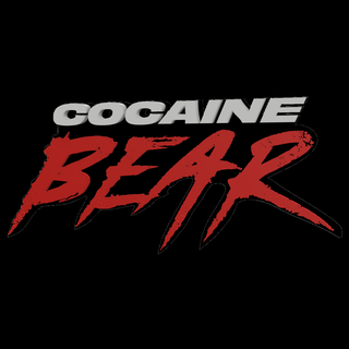 3d multicolor logo sign - cocaine bear movie cinema comedy action cocain funny blockbuster 3d print model - Mito3D