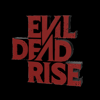 3d multicolor logo sign - evil dead rise ash horror demon cinema movie tv show series halloween scray spookie 3d print model - Mito3D