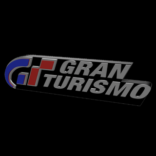 3d renkli logo işaret gran Turismo turizmno Nascar araba yarış video oyun sinema film aksiyon 3d print model - Mito3D