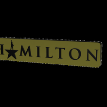 3d multicolor logo firmar Hamilton 3d print model - Mito3D