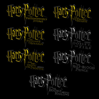 3d multicolor logo sign - harry potter movie titles pack hogwarts wizard witch world wizarding hagrid dumbledore ron weasley hermoine granger neville longbottom sirius black potterhead 3d print model - Mito3D