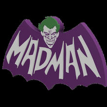 3d multicolor logo sign - madman joker 3d print model - Mito3D