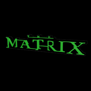 3d multicolor logo sign - matrix matrix matrix zion machines program smith neo trinity morpheus  3d print model - Mito3D