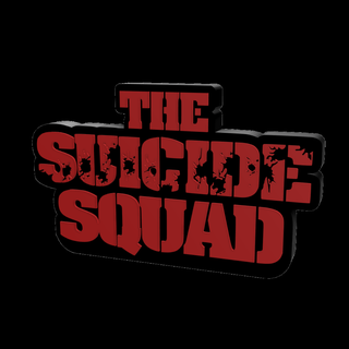 3d multicolor logo sign - suicide squad james gunn harley quinn peacemaker bloodsport comic dc 3d print model - Mito3D