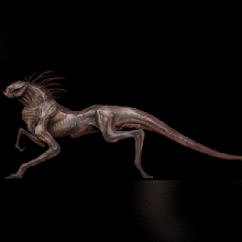 3d organisch Kreatur Kunst 3dcreature Tier Dinosaurier realistisch Skulptur 3dprint einzigartig Moster Bildhauerei Modell bilden gestalten Besetzung hauen allofusereade 3d print model - Mito3D