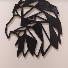 3d origami pared colgando Aigle águila decoración hogar casa bricoloup 3d print model - Mito3D