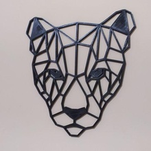 3d Origami Mauer hängend Puma Dekoration Zuhause Haus 3d print model - Mito3D