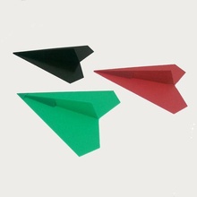 3d paper plane  plane airplane fly paper flight toy game model