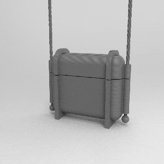 3d parametric bag container basket purse wallet clutch voronoi fashion organic 3d print model - Mito3D