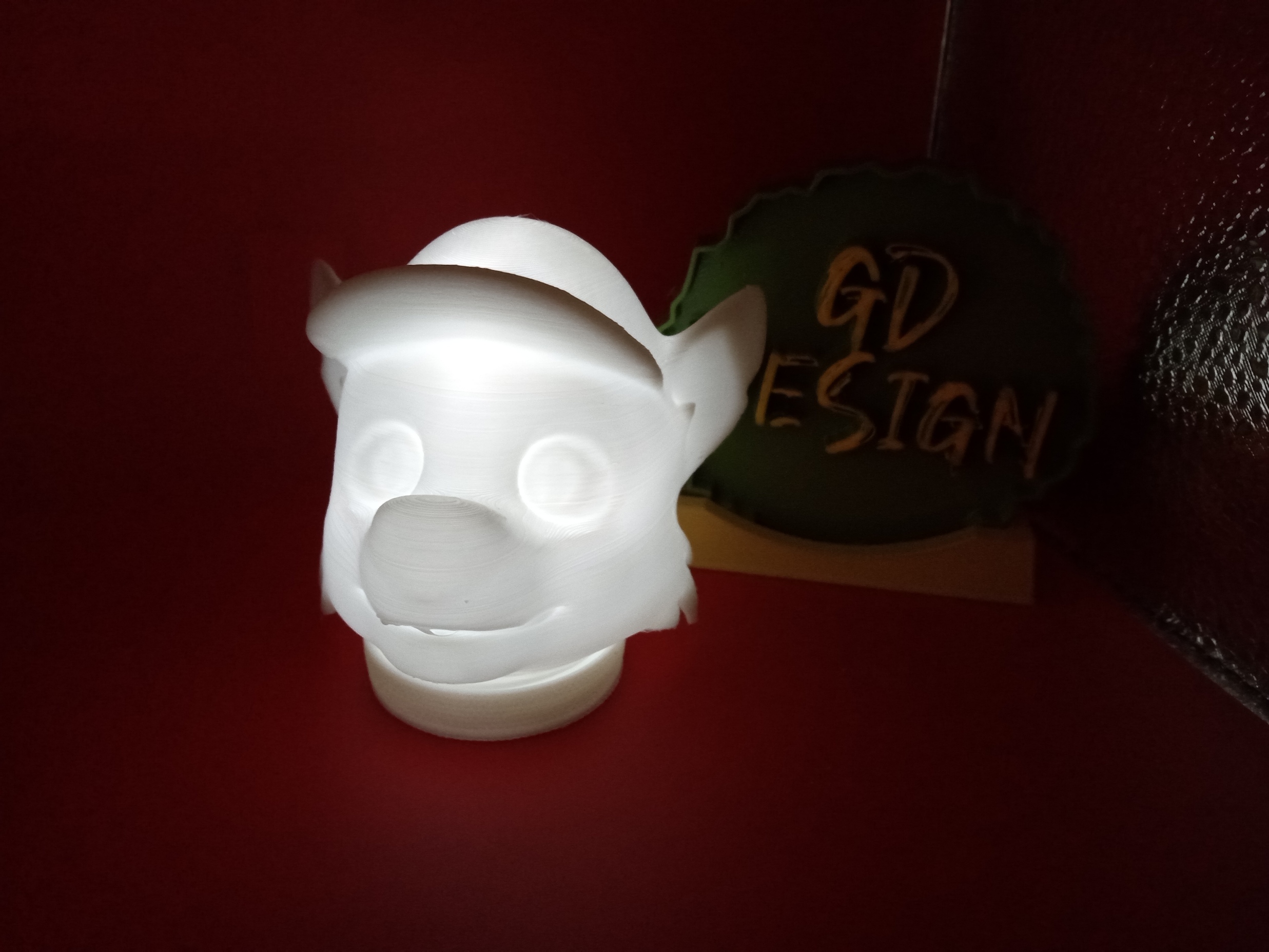 3d zampa pattuglia roccioso Natale ornamento tealight vari lettura luce festa notturna ufficio ragazzi camera arte arredamento uomo grotta capannone film 3D print model - Mito3D